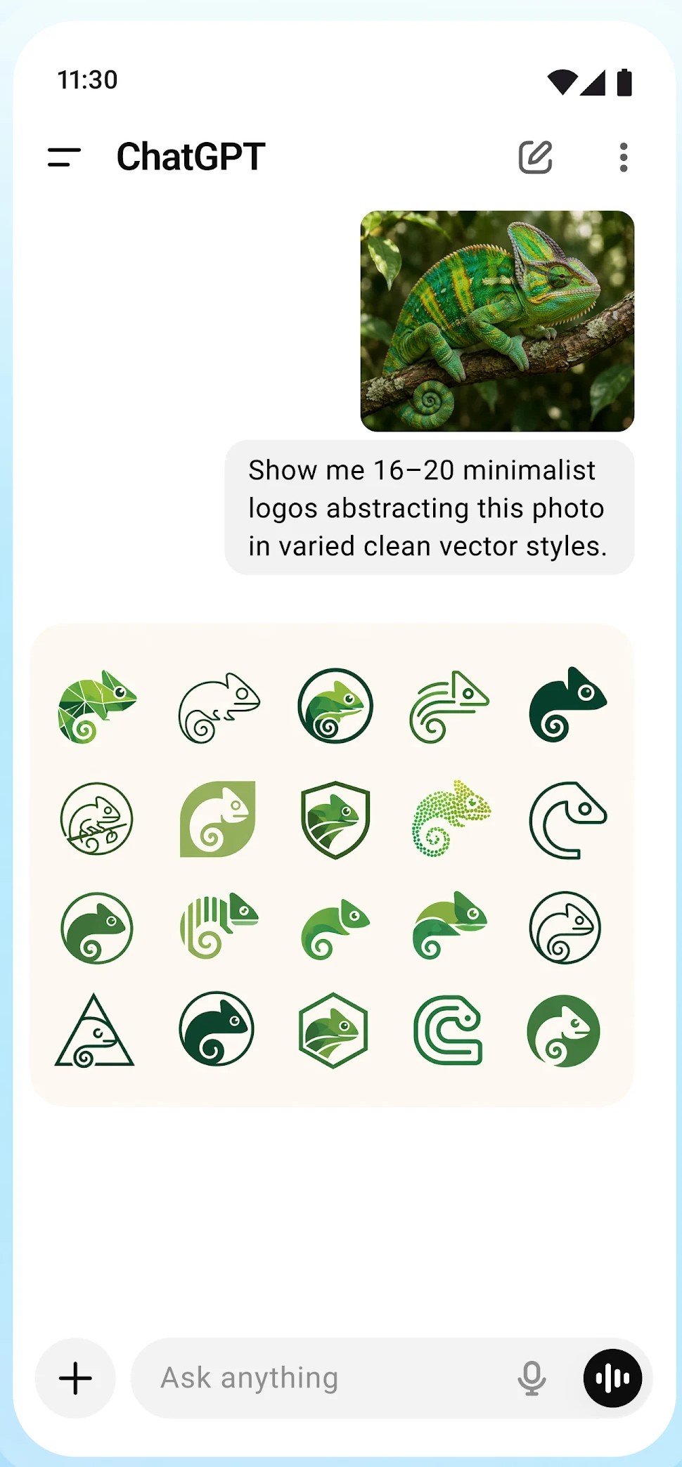 App screenshot
