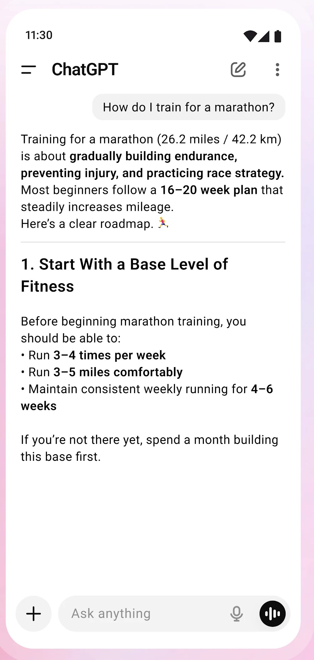 App screenshot