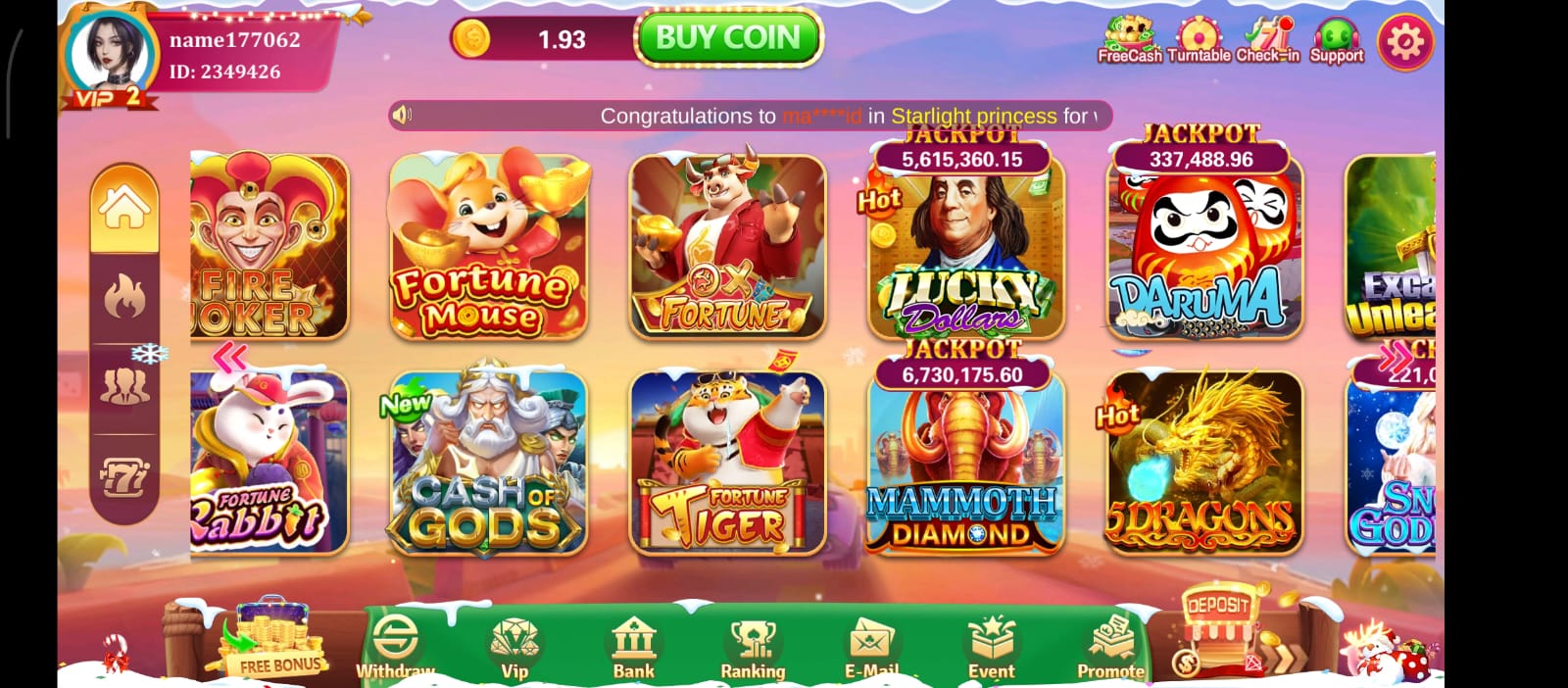 App screenshot