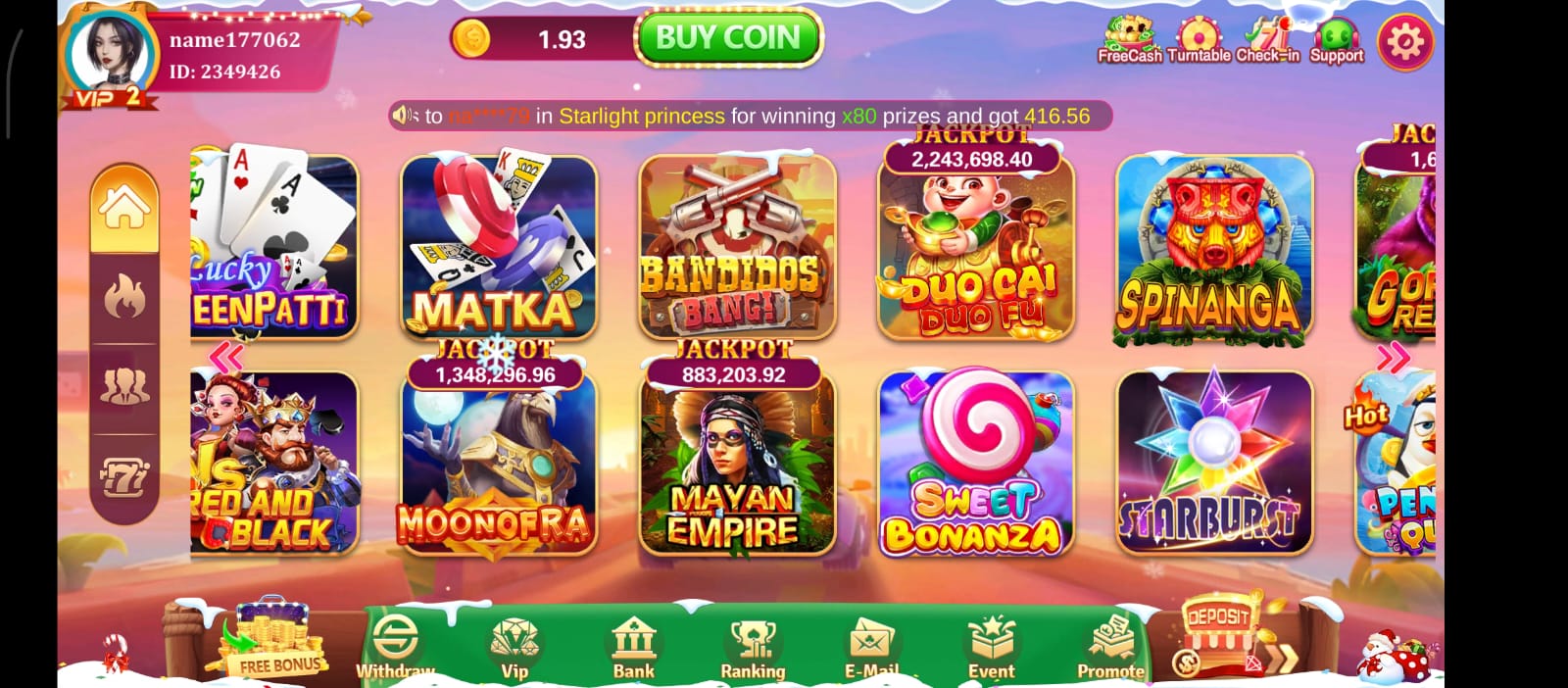 App screenshot