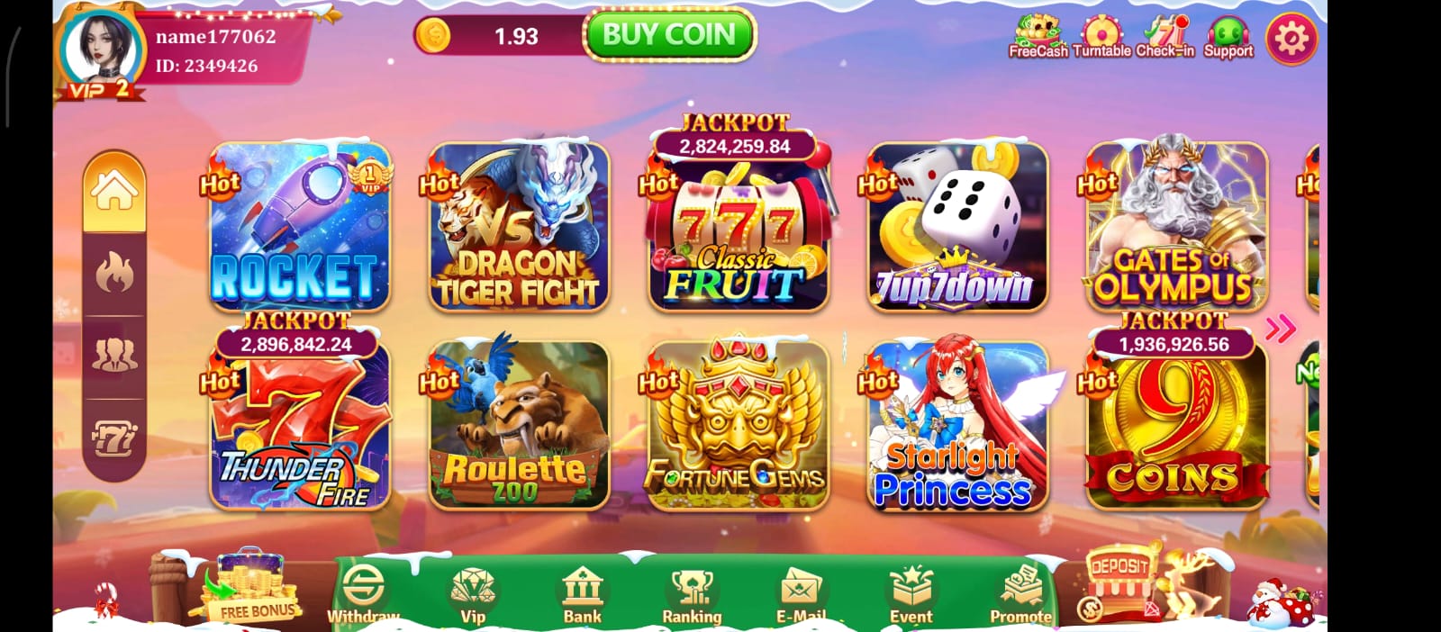 App screenshot
