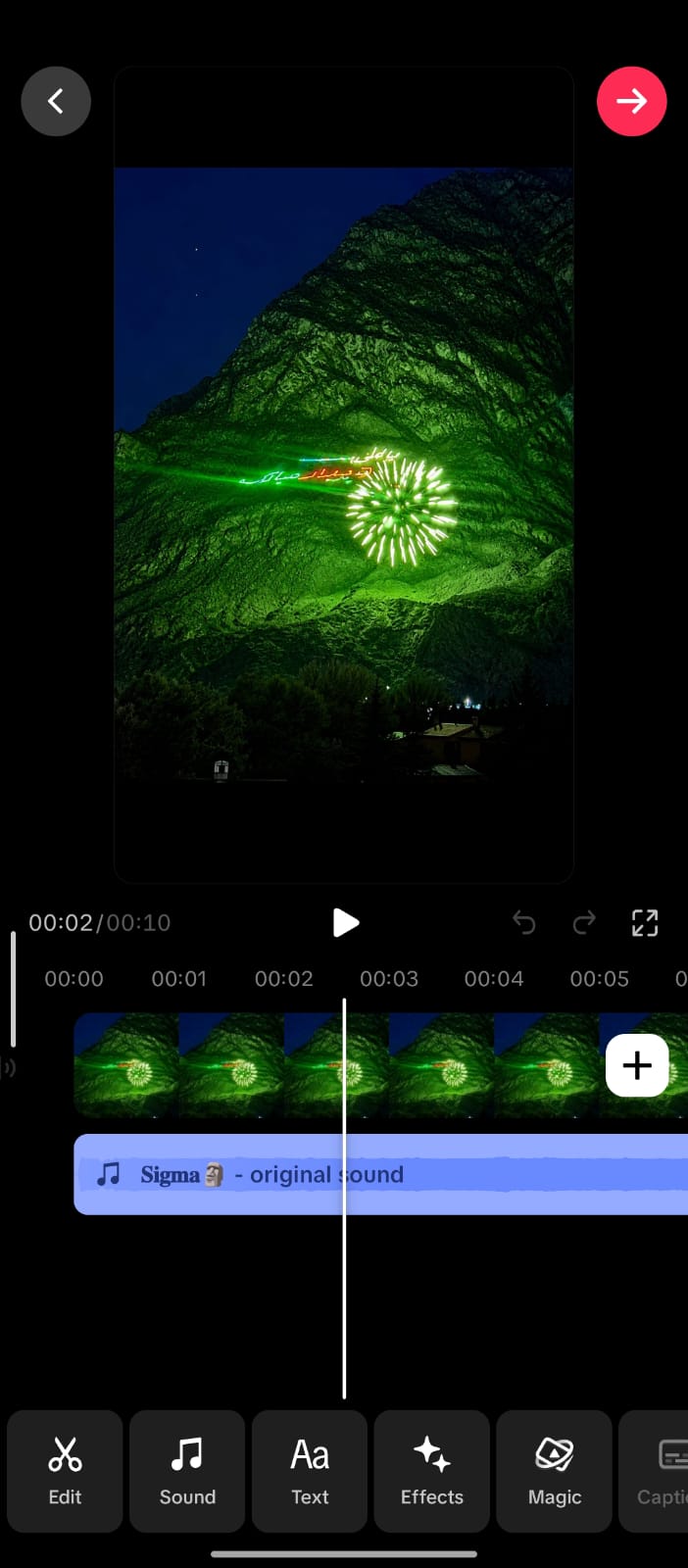 App screenshot